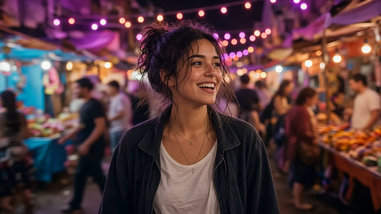 Night Market Walk